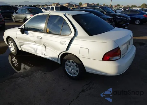 2001 Nissan Sentra Gxe from USA, damaged, VIN 3N1CB51D01L436554